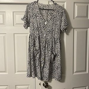 Button up dress